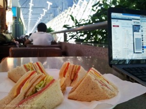 pudong shanghai airport club sandwich