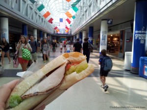chicago airport wolfgang puck express club sandwich