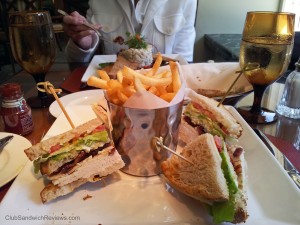 Taj Hotel Boston Club Sandwich