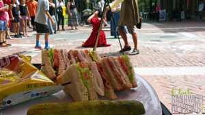 Club Sandwich Salem Red Line Cafe