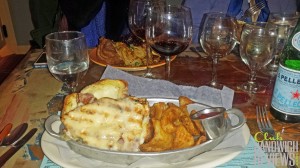 Judies Amherst Club Sandwich Popover