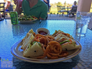 Rancho de los Caballeros Hotel Dude Ranch Wickenburg Arizona Club Sandwich