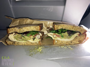 Wolfgang Puck Terminal 7 United LAX Los Angeles Club Sandwich