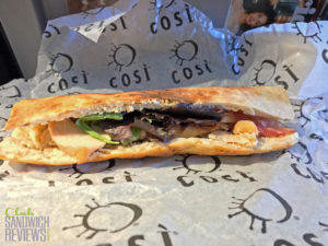Cosi Logan Airport Boston Club Sandwich