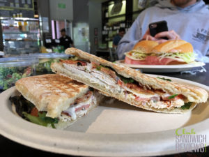 Porta Via Italian Foods Club Sandwich Panini Pasadena California
