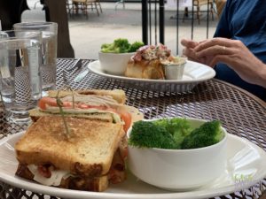 Stephanies on Newbury Club Sandwich Boston