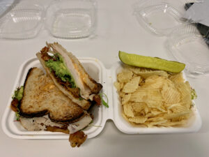 Trident Booksellers Cafe Club Sandwich Boston Newbury