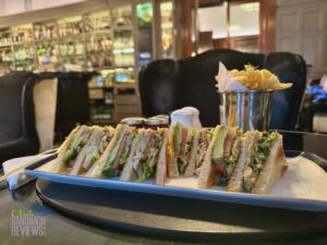 The Connaught Hotel Club Sandwich Vegetarian London