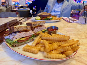 Wynn Las Vegas Club Sandwich Charlies Sports Bar