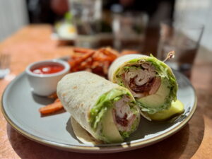society on high boston club sandwich wrap